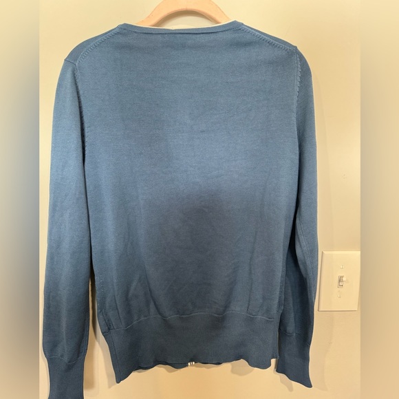 NWT Brooks Brothers Silk & Cotton Button Down Cardigan M - Picture 3 of 5